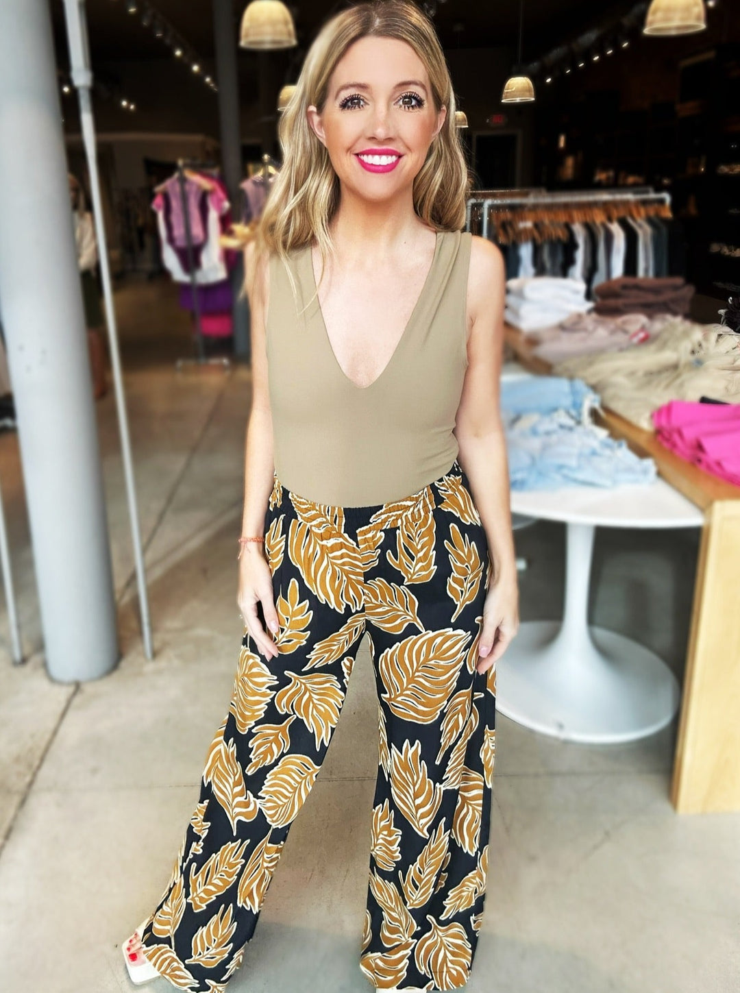 Karen Kane Inspiring Poise Wide Leg Pants