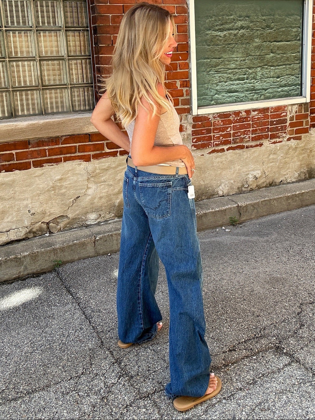 Free People Fable Twisted Seam Jean