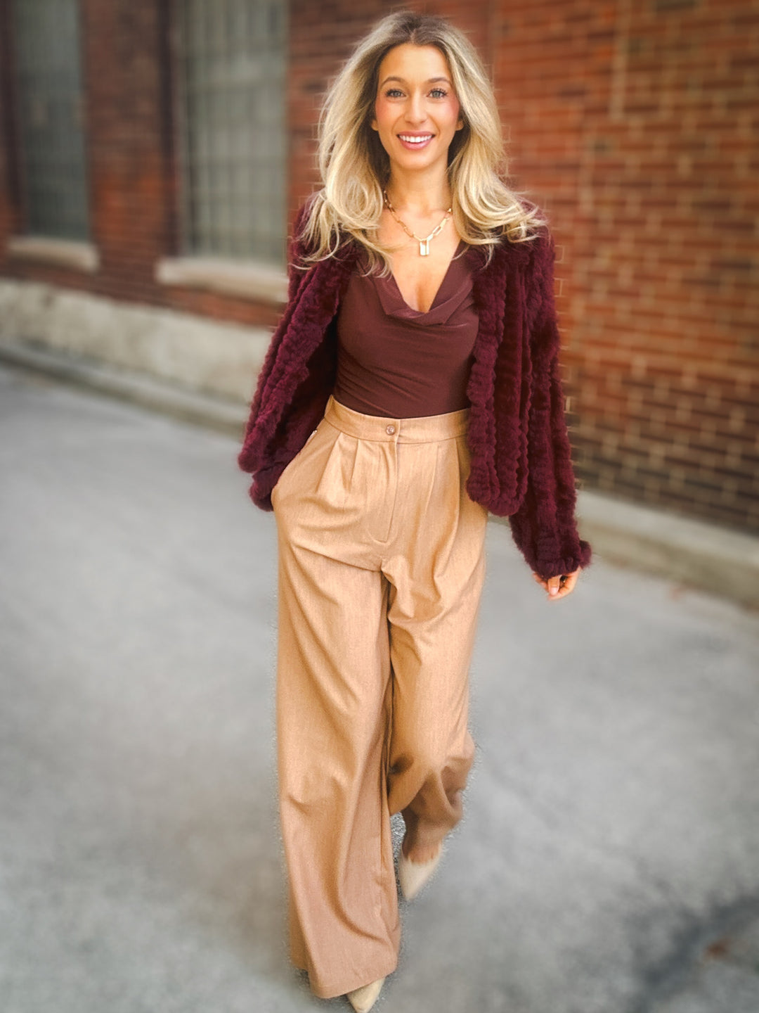 Bishop + Young Marbella Wide Leg Pant