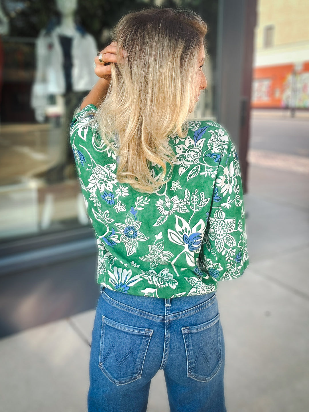 Karen Kane Knotted + Noticed Blouse