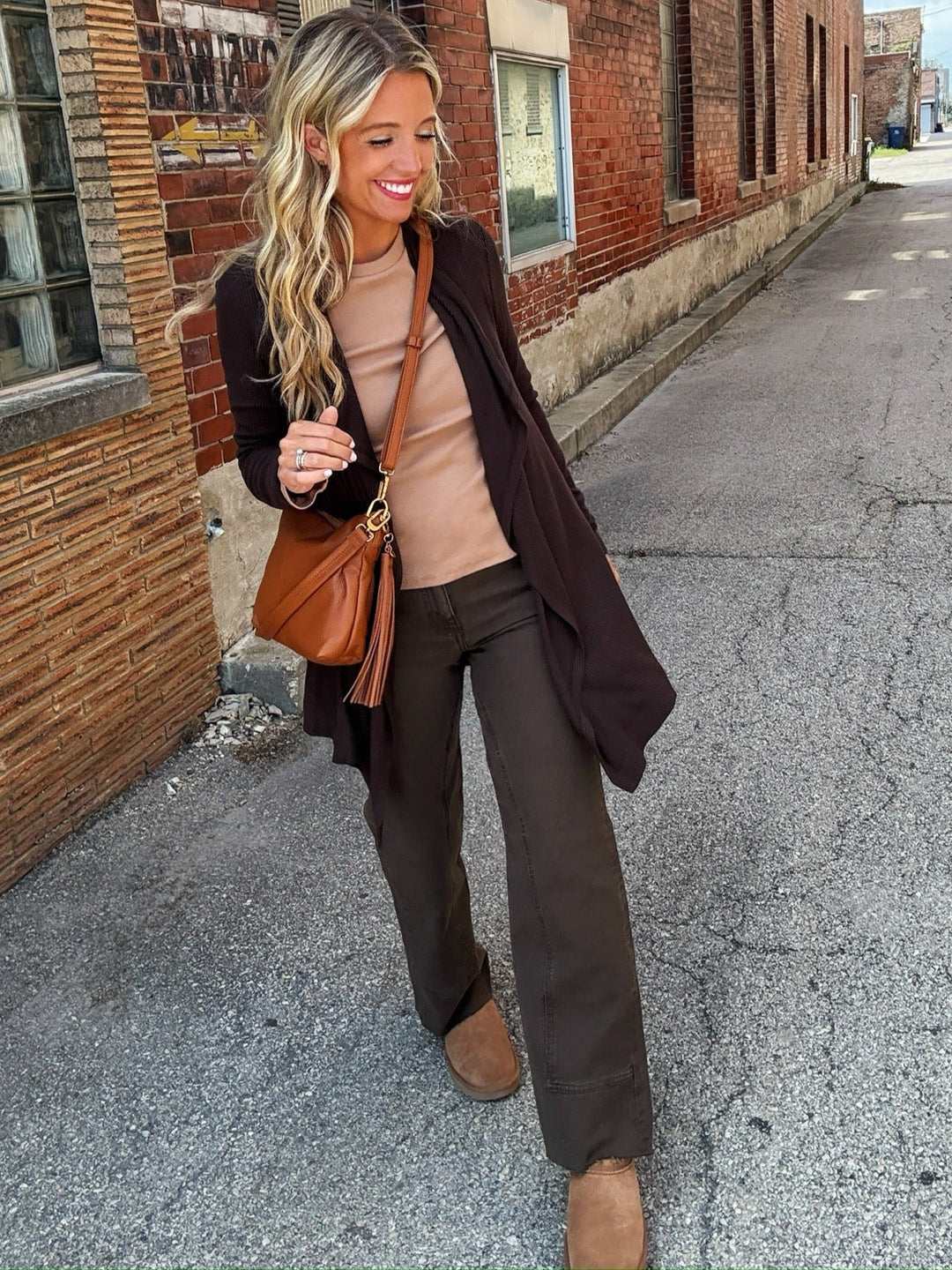 Karen Kane Draped & Dreamy Cardigan