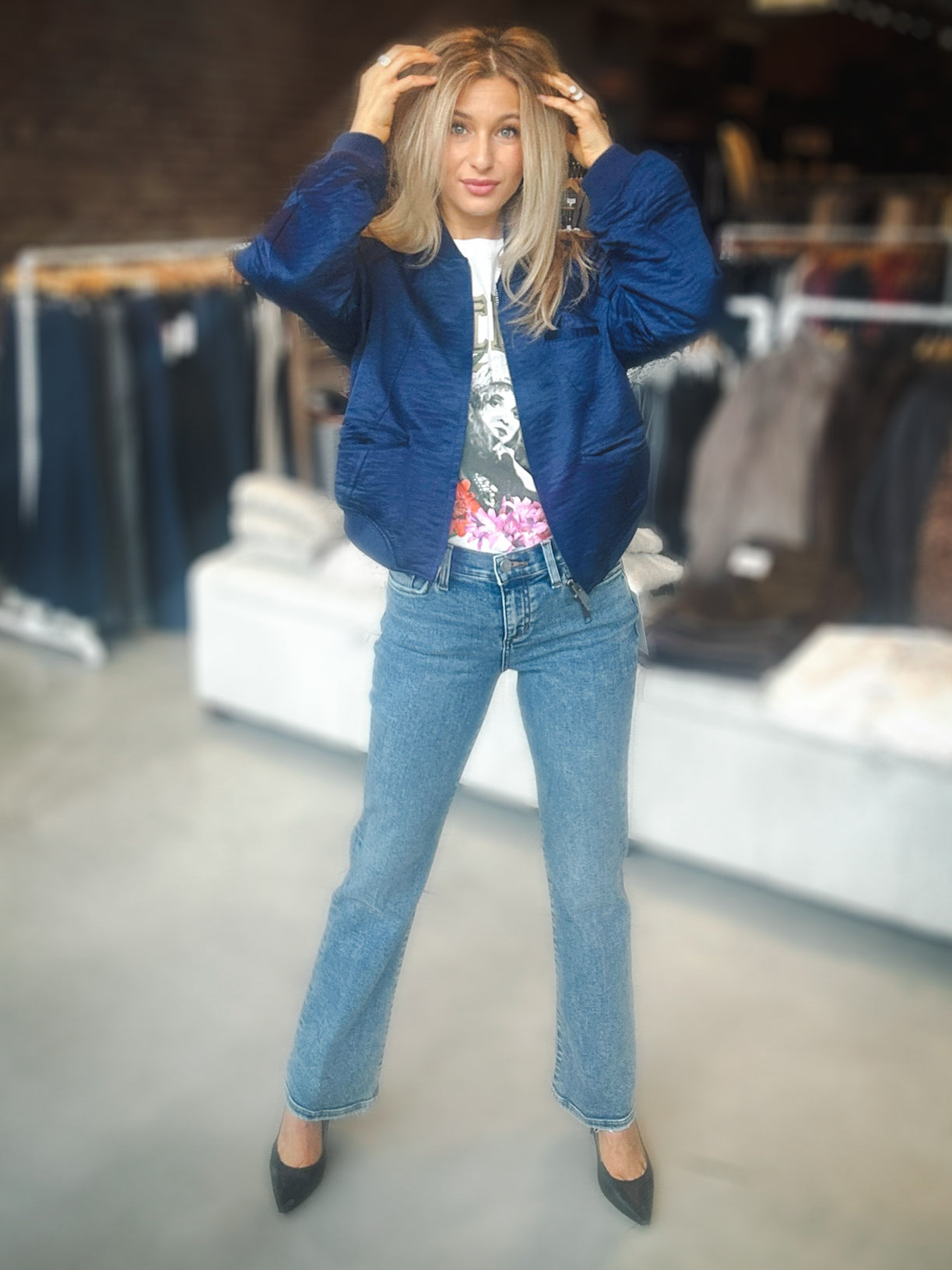 Joes Jeans The Provocateur Petite Bootcut in Fixated – Kelley Cawley