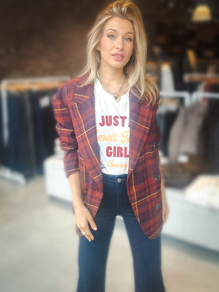 Free People Dean Double Breasted Blazer