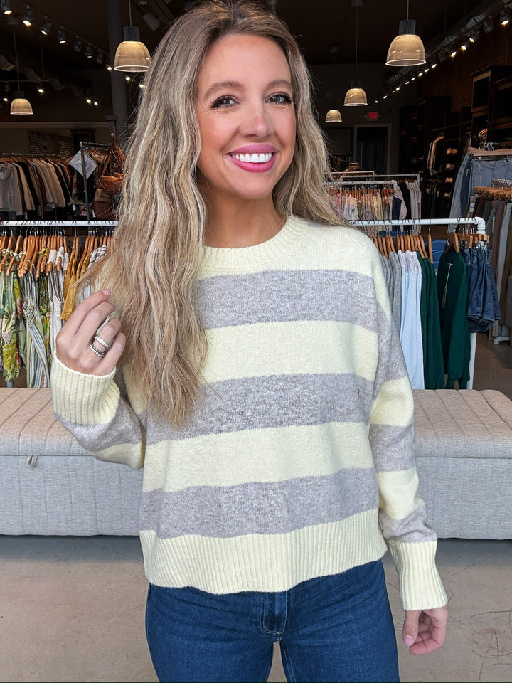 Z Supply Cirrus Stripe Sweater