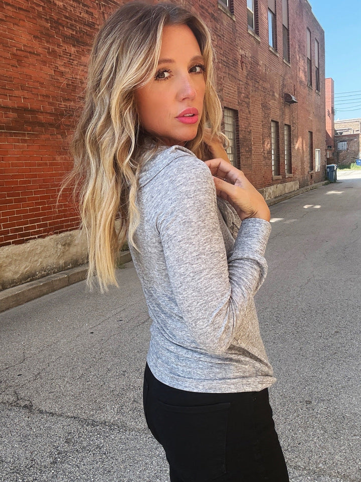 Bobi Bold Shoulder Top