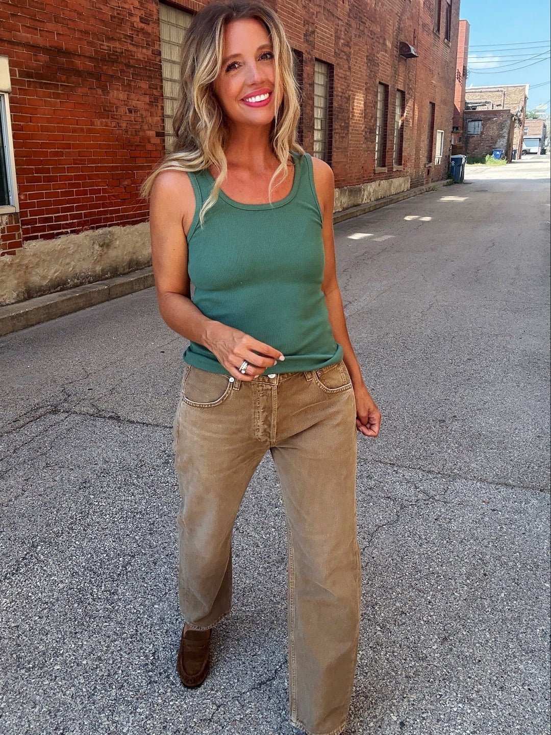 Citizens Of Humanity Winslow Boyfriend in Tan