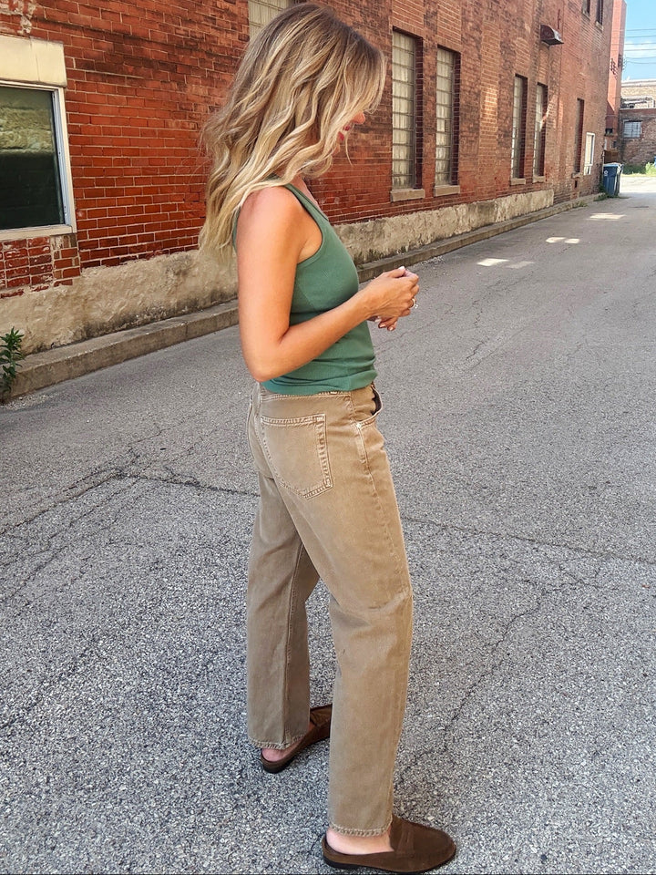 Citizens Of Humanity Winslow Boyfriend in Tan