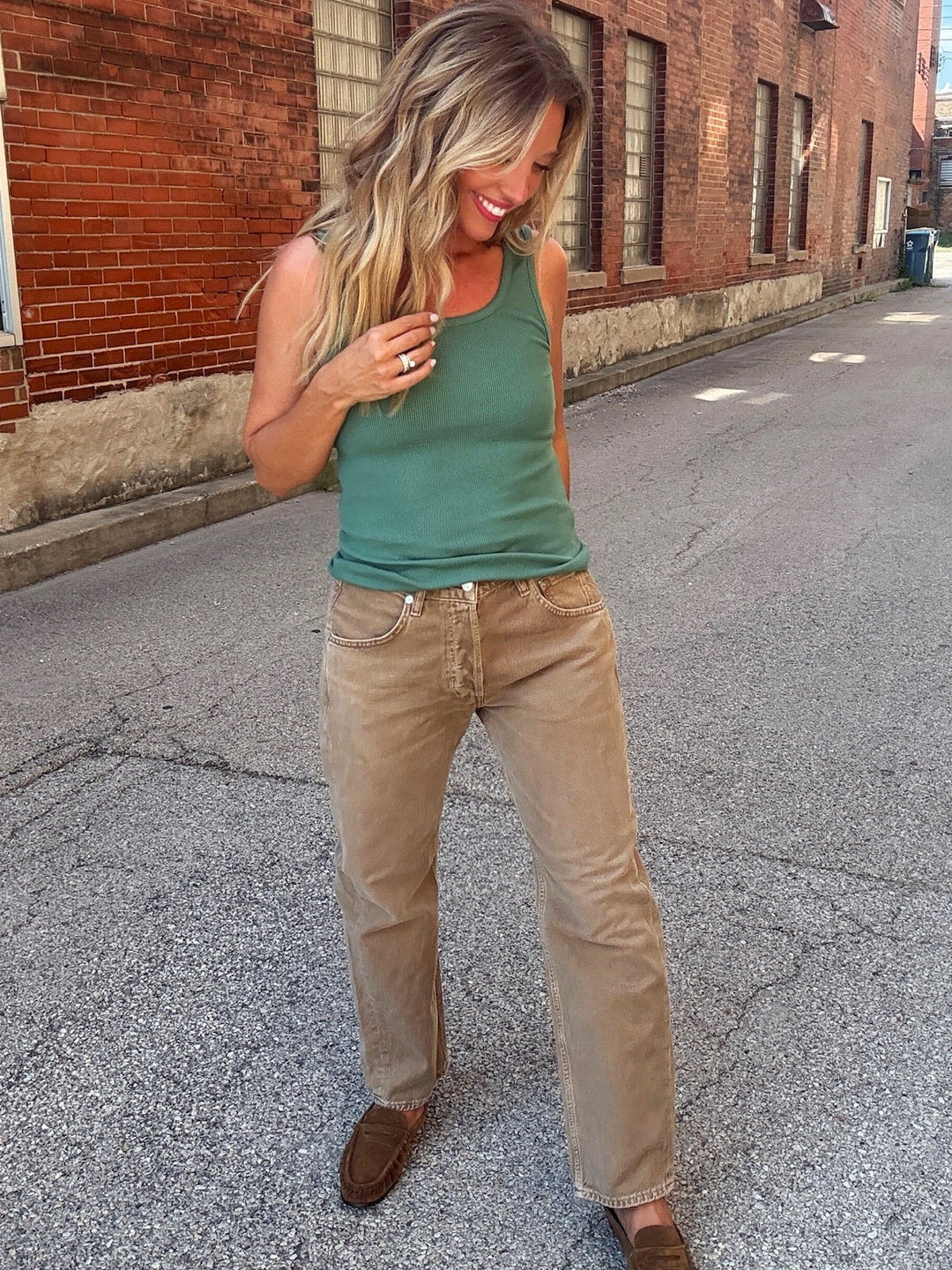 Citizens Of Humanity Winslow Boyfriend in Tan