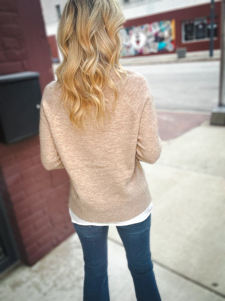 Karen Kane Layered Bliss Sweater