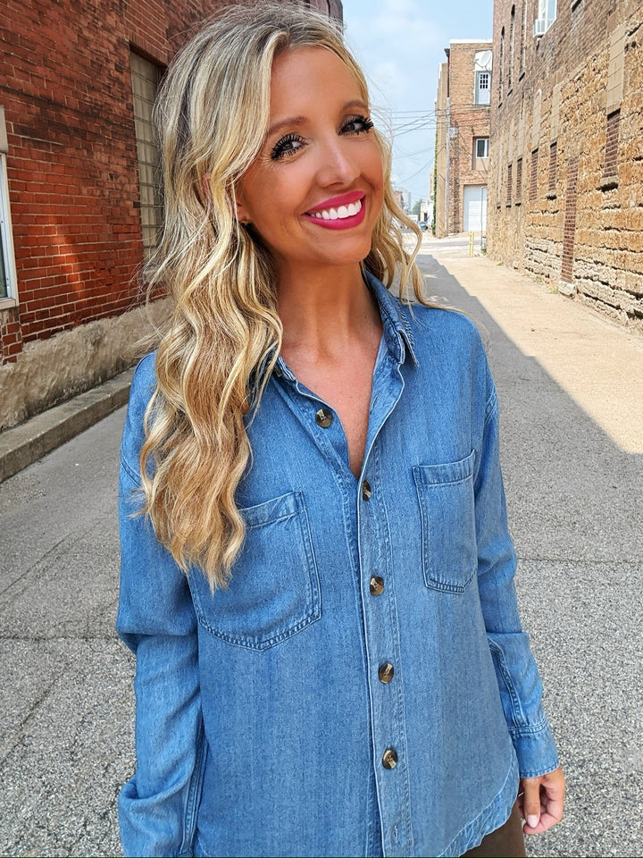 Karen Kane The Dream Fit Shirt Jacket