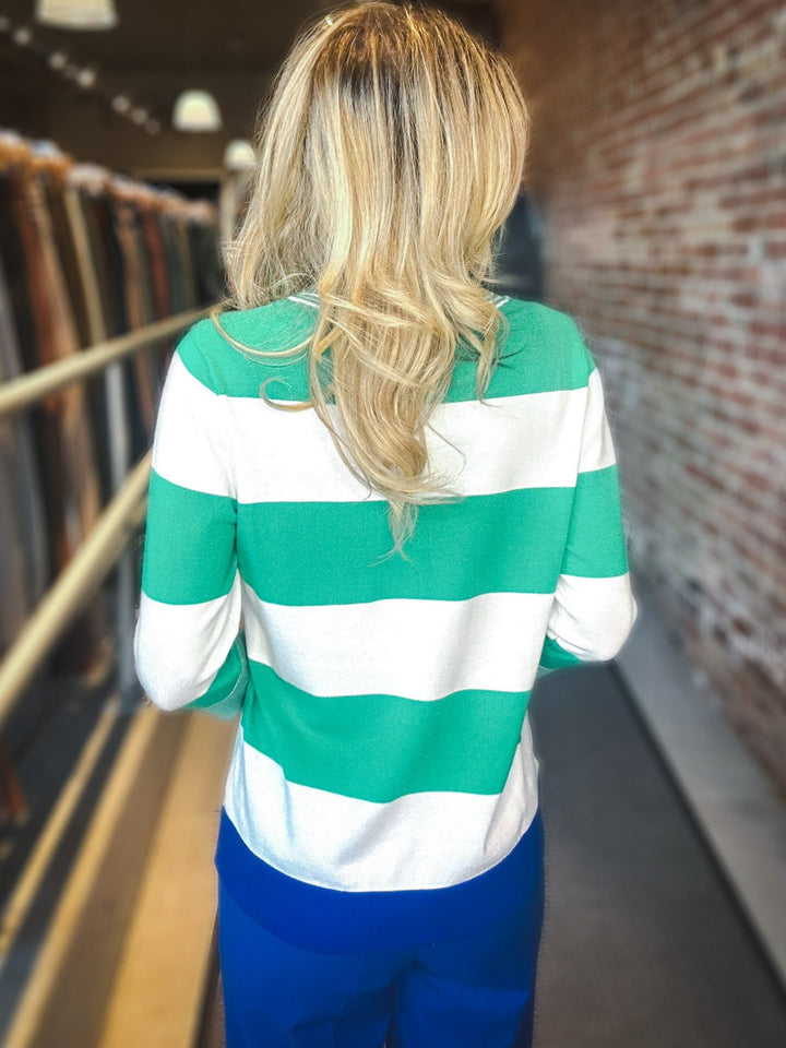 Renuar Sensational Stripes Top