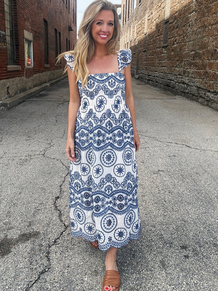 Dex Playful Paisley Dress