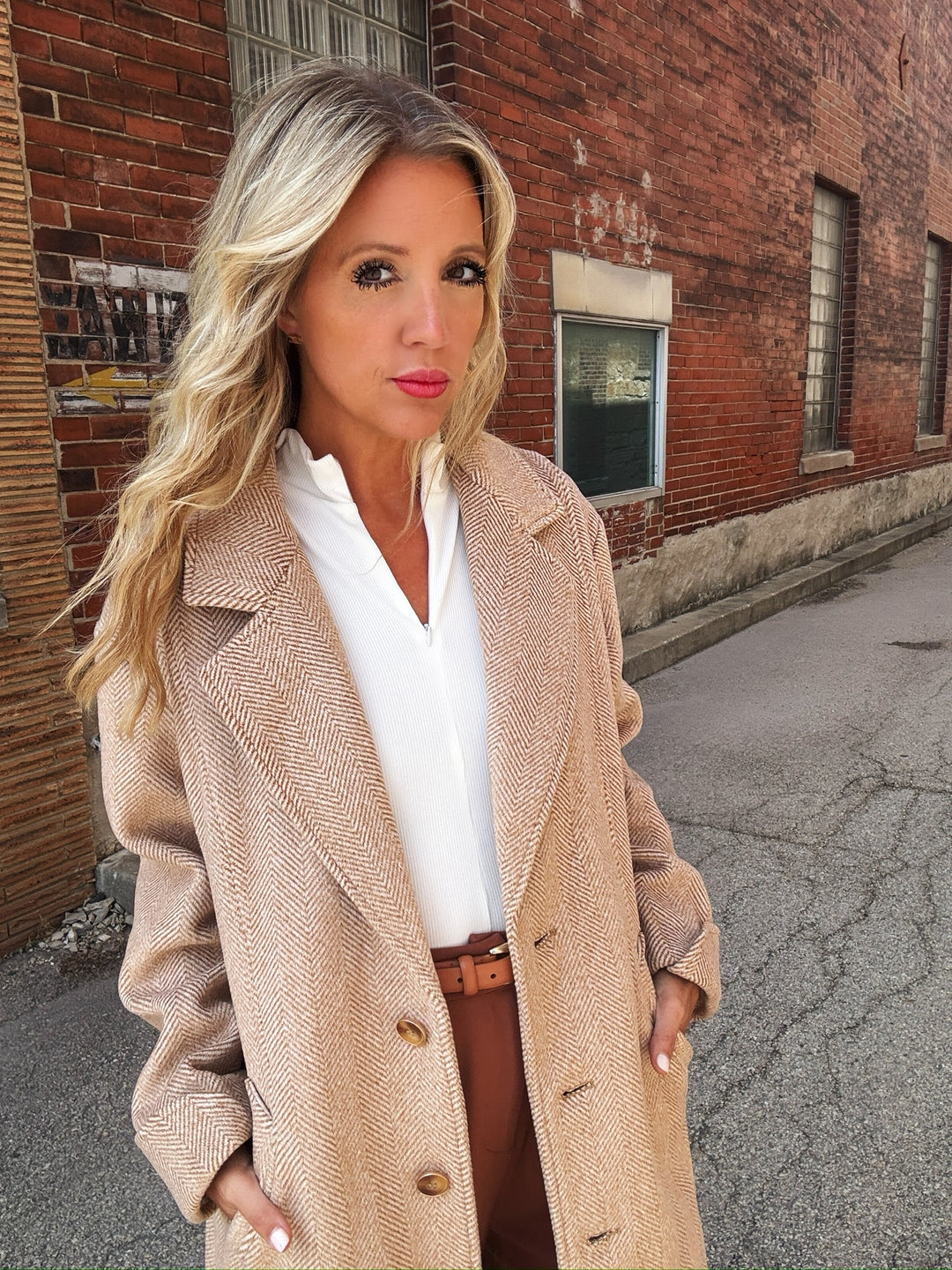 Tribal Signature Trench Coat