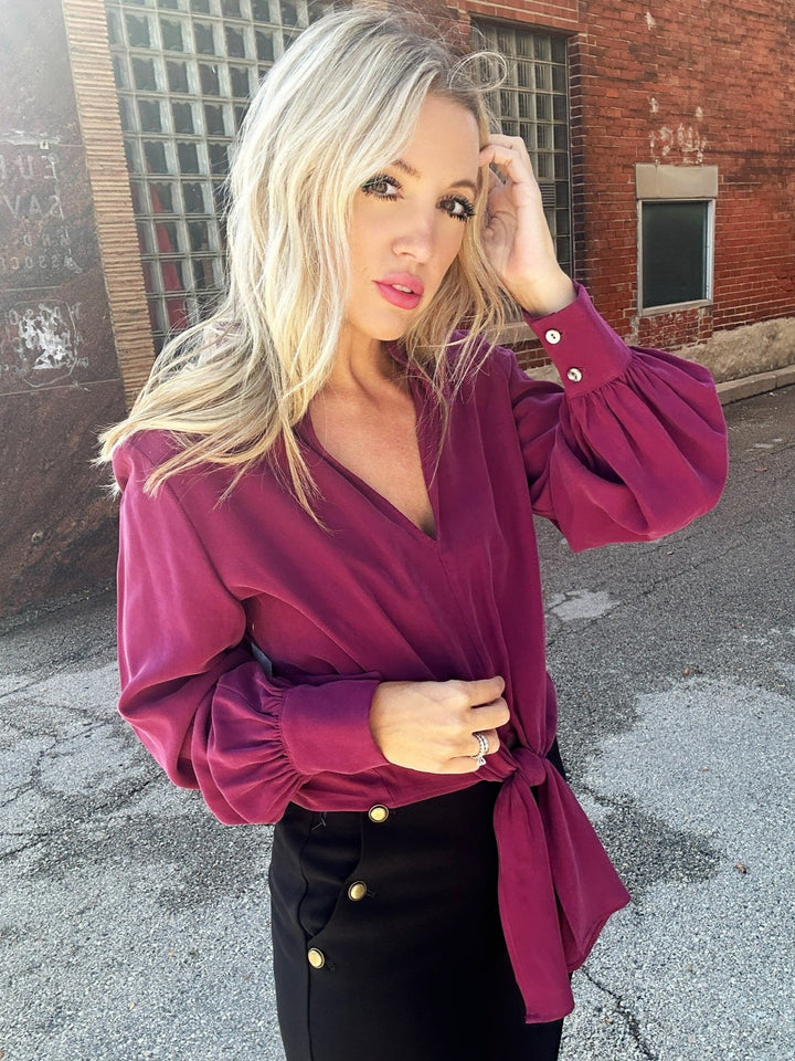 Karen Kane Ideal Behavior Blouse