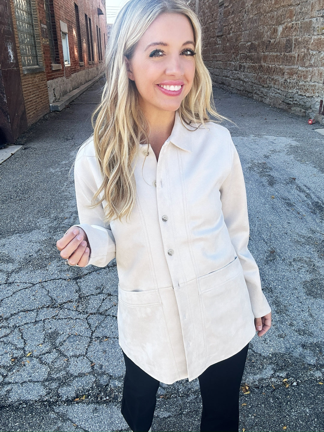 Karen Kane Coveted Sweetness Shacket