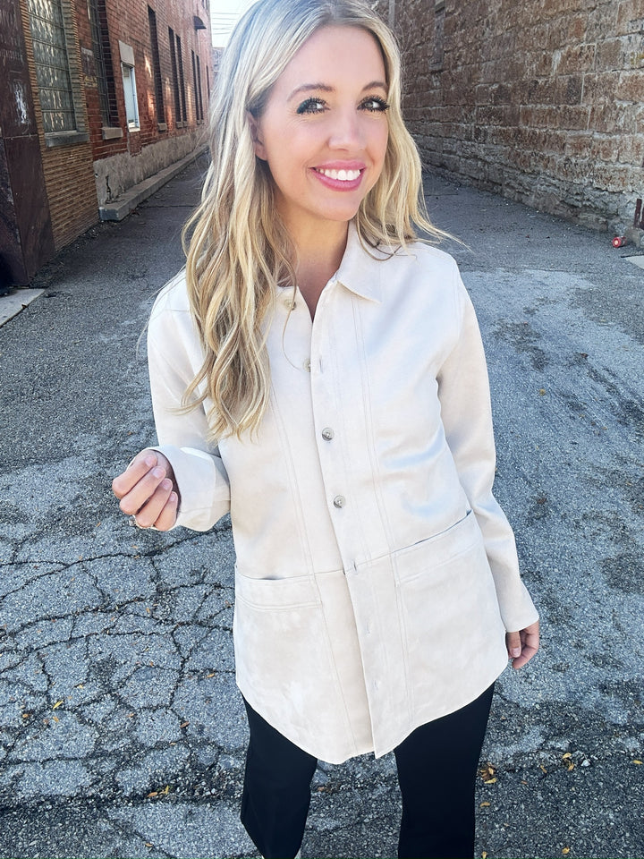 Karen Kane Coveted Sweetness Shacket