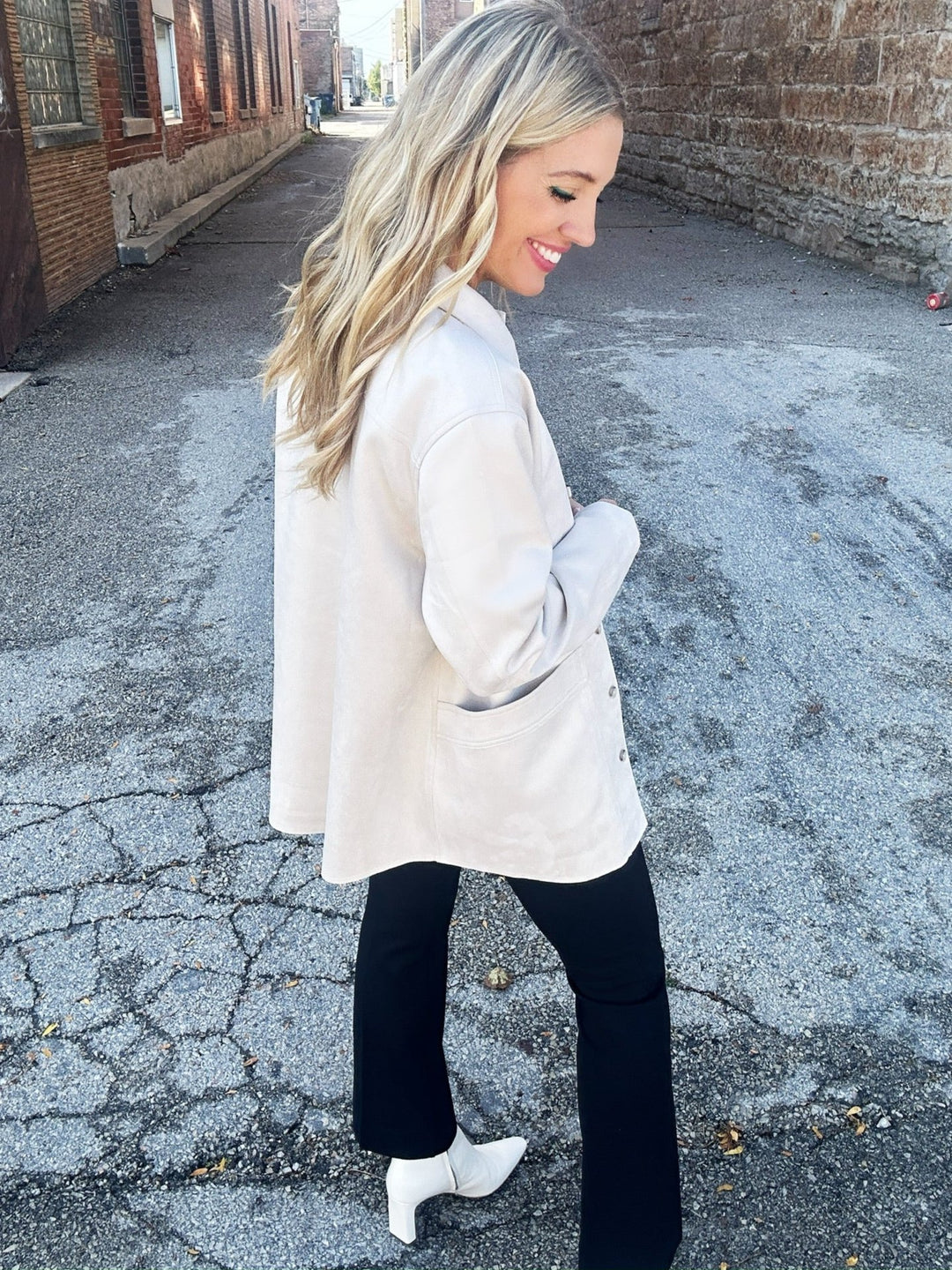 Karen Kane Coveted Sweetness Shacket