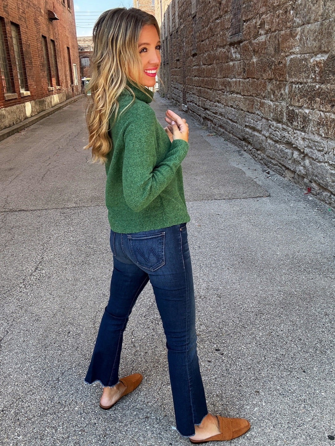 Mother The Insider Crop Step Fray in Trouble Maker