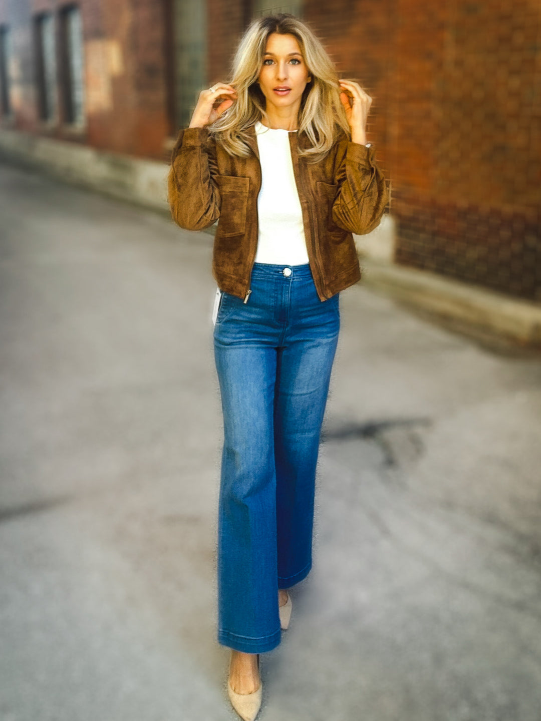 Z Supply Heritage Suede Jacket