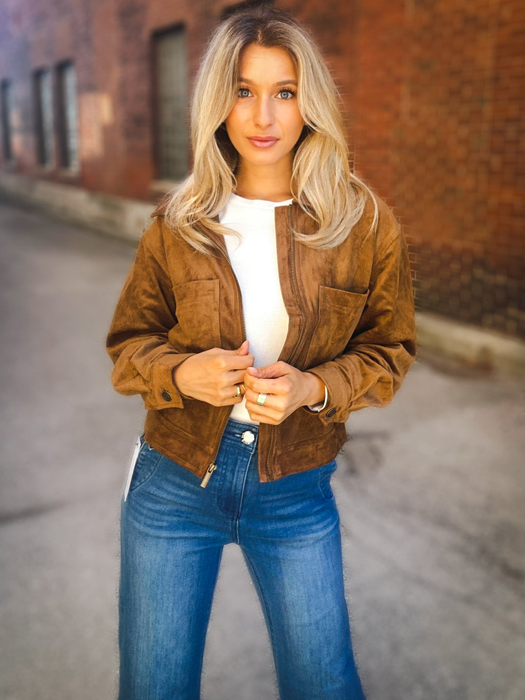 Z Supply Heritage Suede Jacket