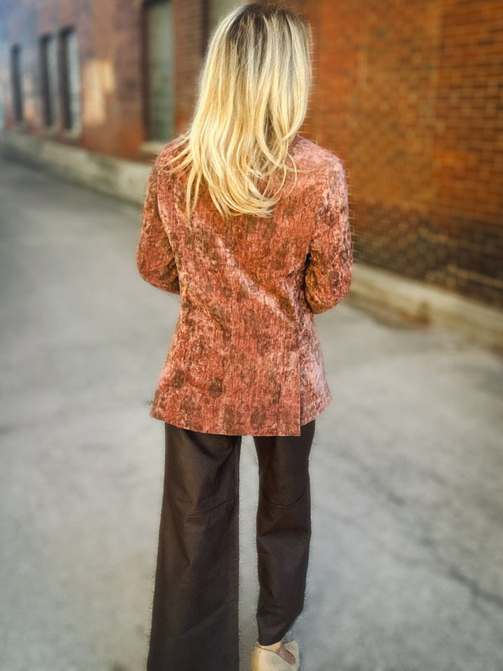 Sage The Label Oui Oui Printed Blazer