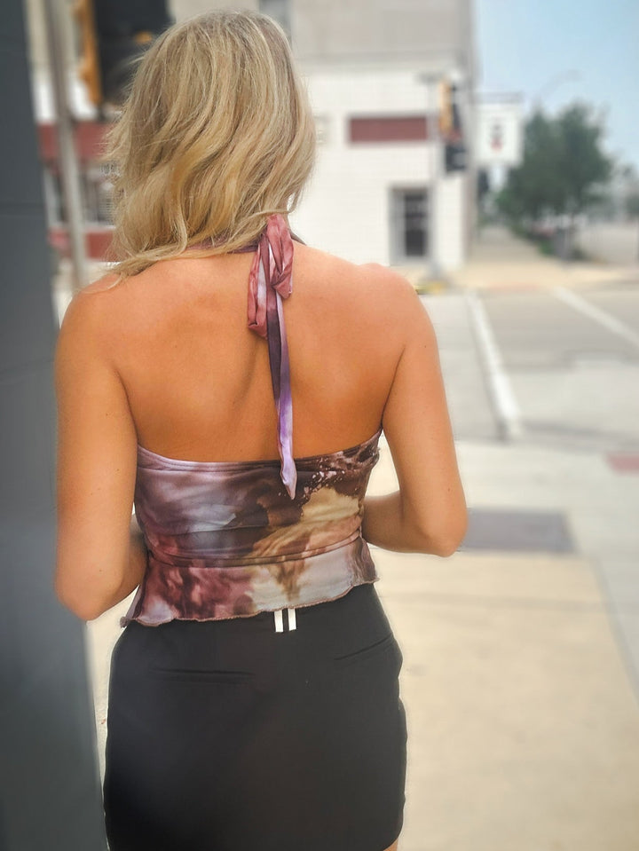 Wrapped In Style Halter Top