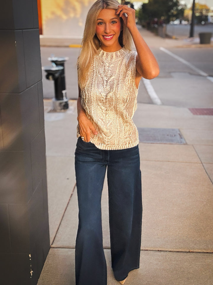 DL1961 Hepburn High Rise Wide Leg in Stream