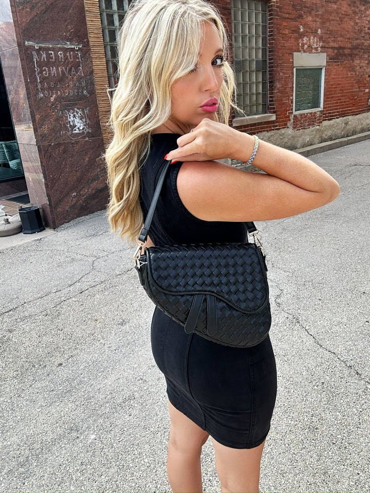 Warp + Weft OSO Stretch Mini Dress