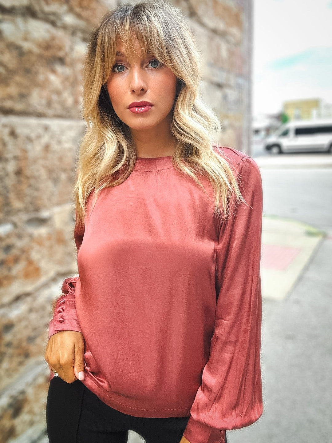 Bobi Copper Muse Top