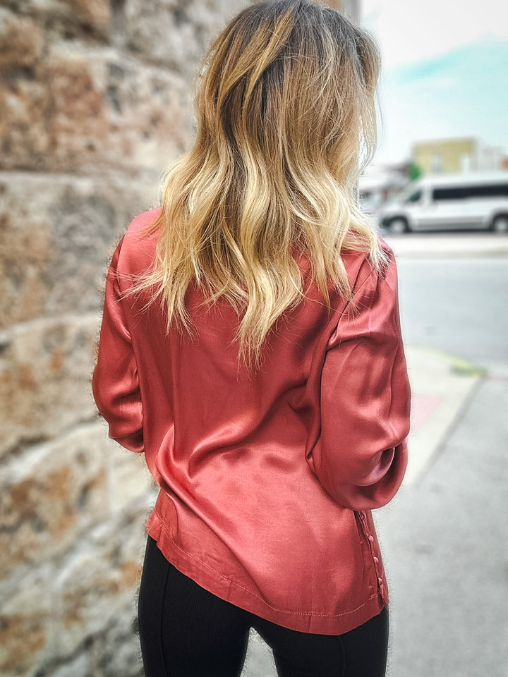 Bobi Copper Muse Top