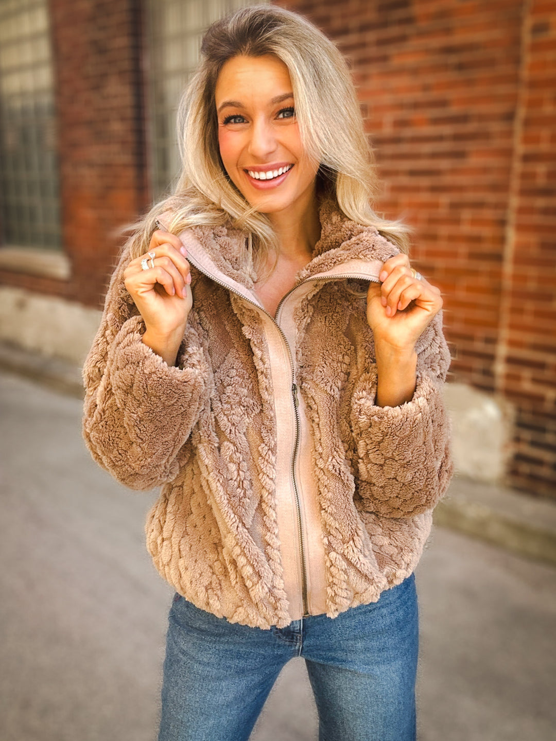 Dylan So Cozy Cable Jacket