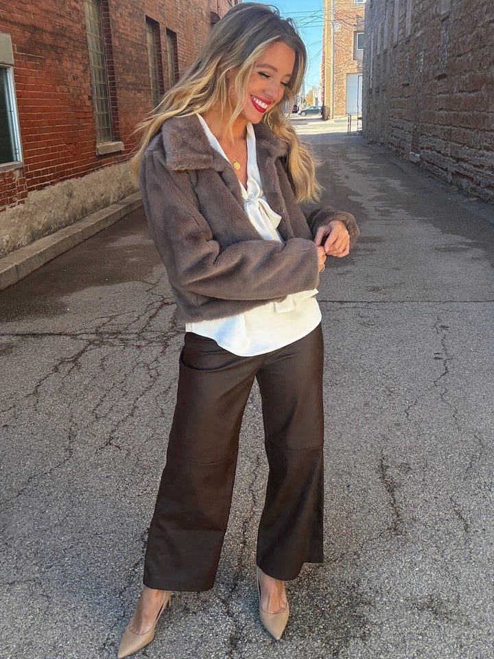 Sadie & Sage Penelope Faux Fur Coat