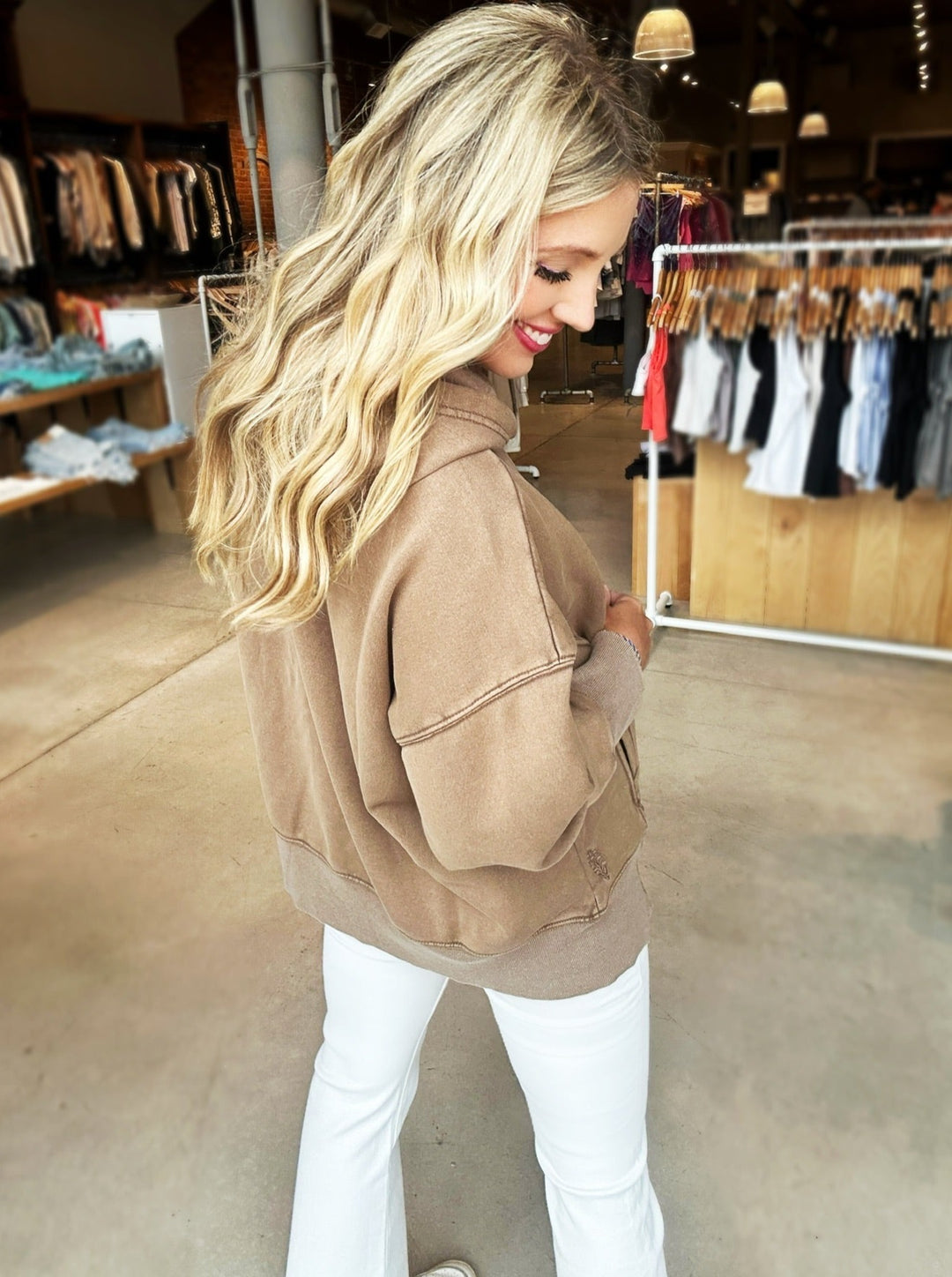 Free People Sprint to the Finish Hoodie