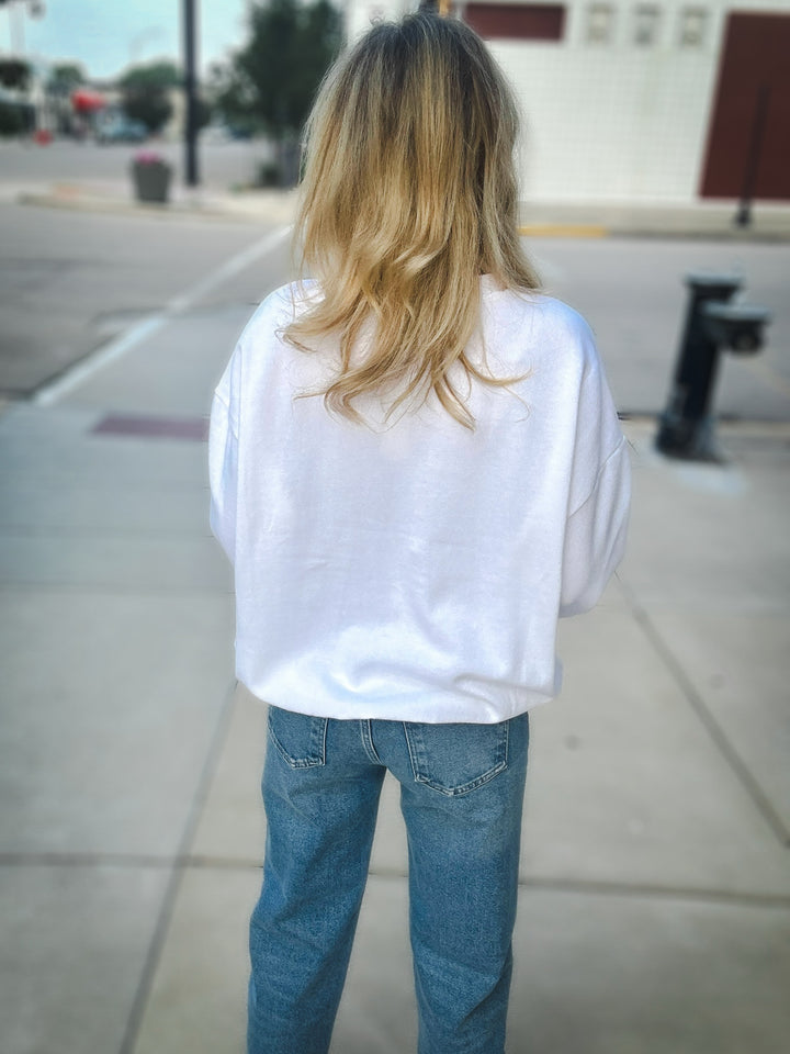 Z Supply Oversized USA Sweatshirt