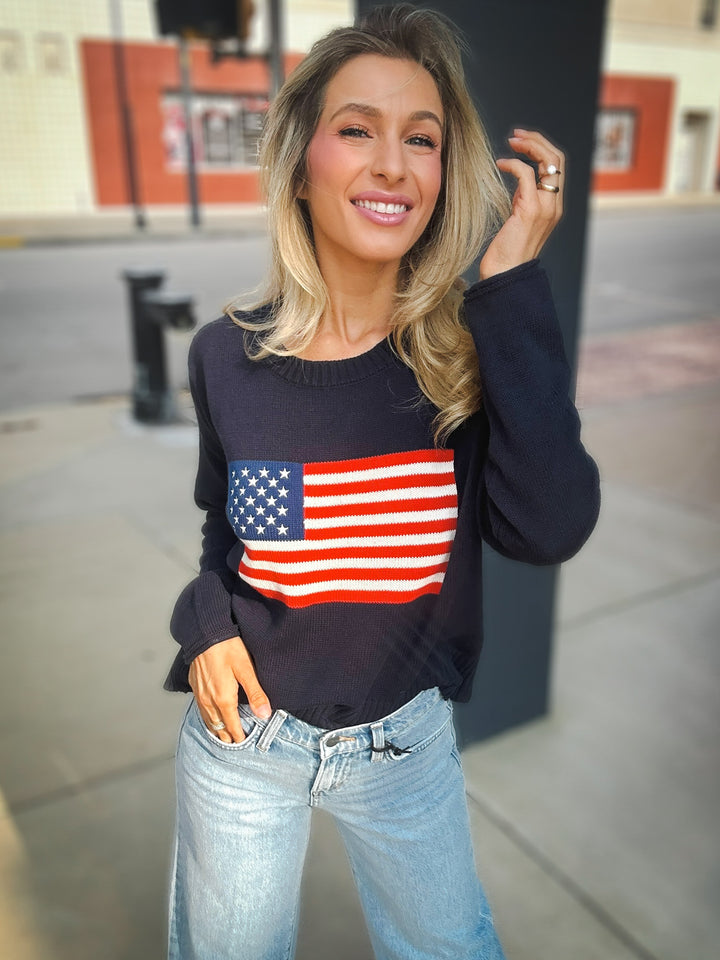 Z Supply Sienna Patriot Sweater