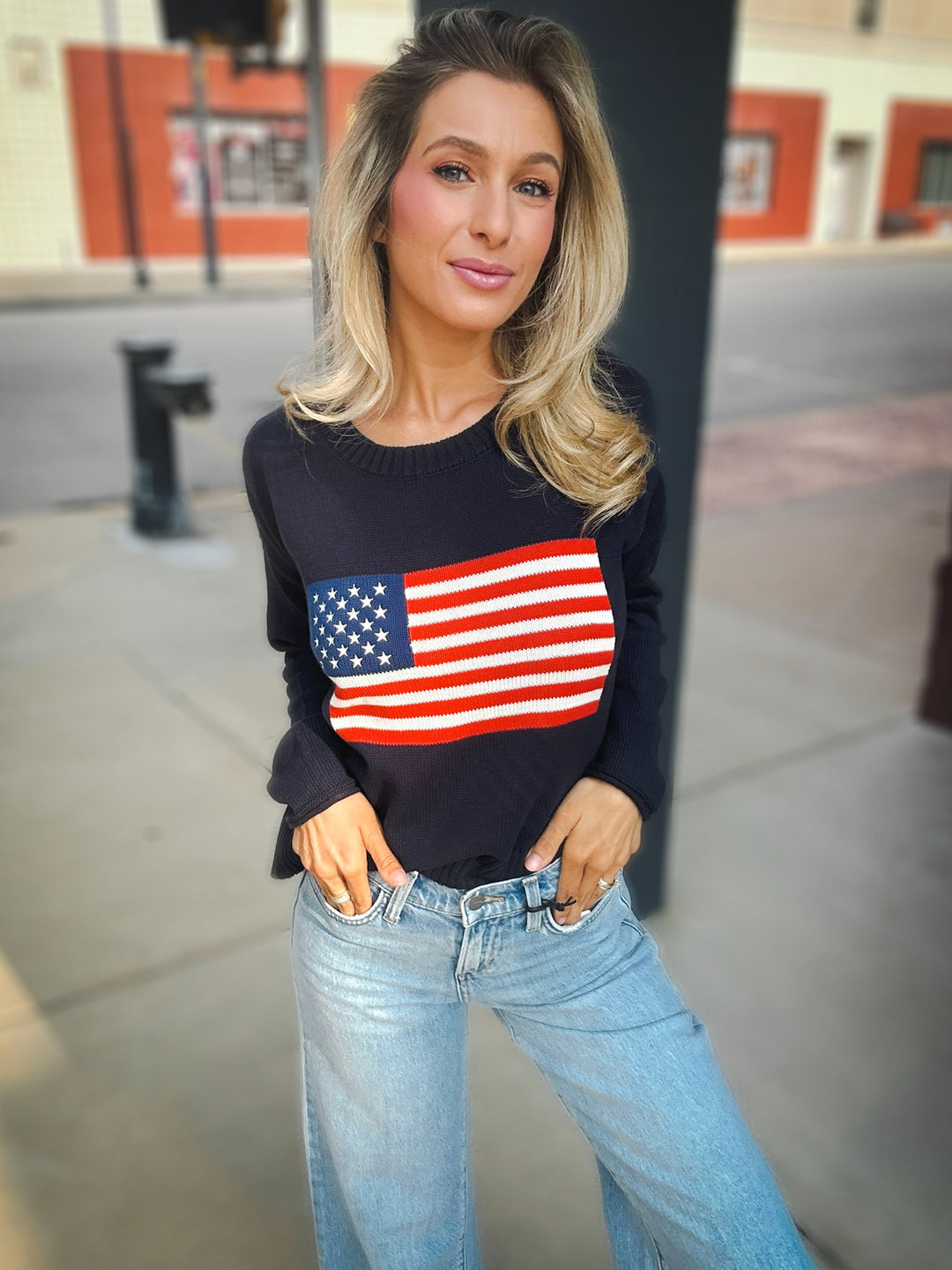 Z Supply Sienna Patriot Sweater