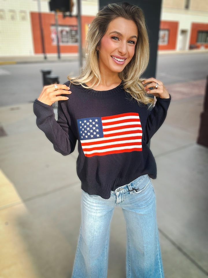 Z Supply Sienna Patriot Sweater