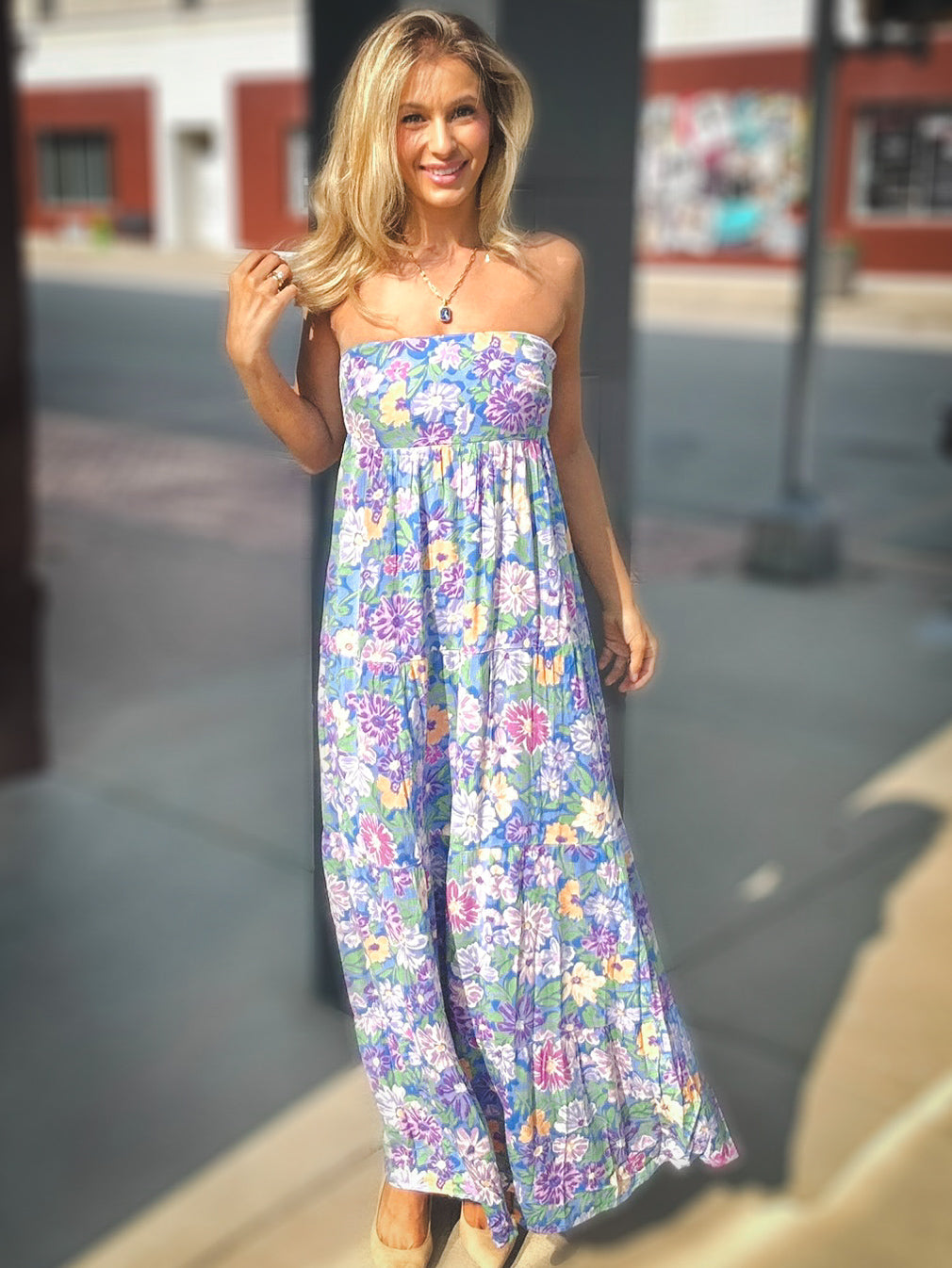 Bloom With A View Maxi Dress