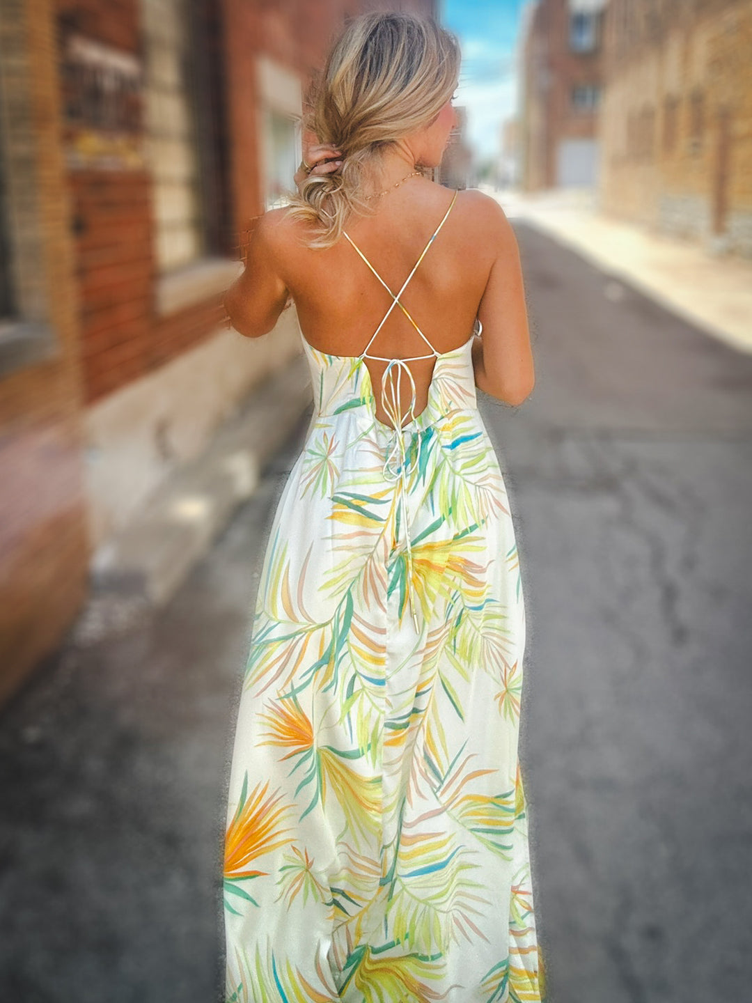 Tied To Paradise Maxi Dress