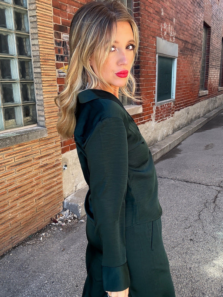Z Supply Ana Satin Top