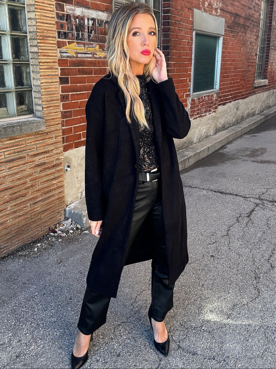 【pi_ske】todayful stole wool coat 38 Todayful Stole Wool Coat, size 38