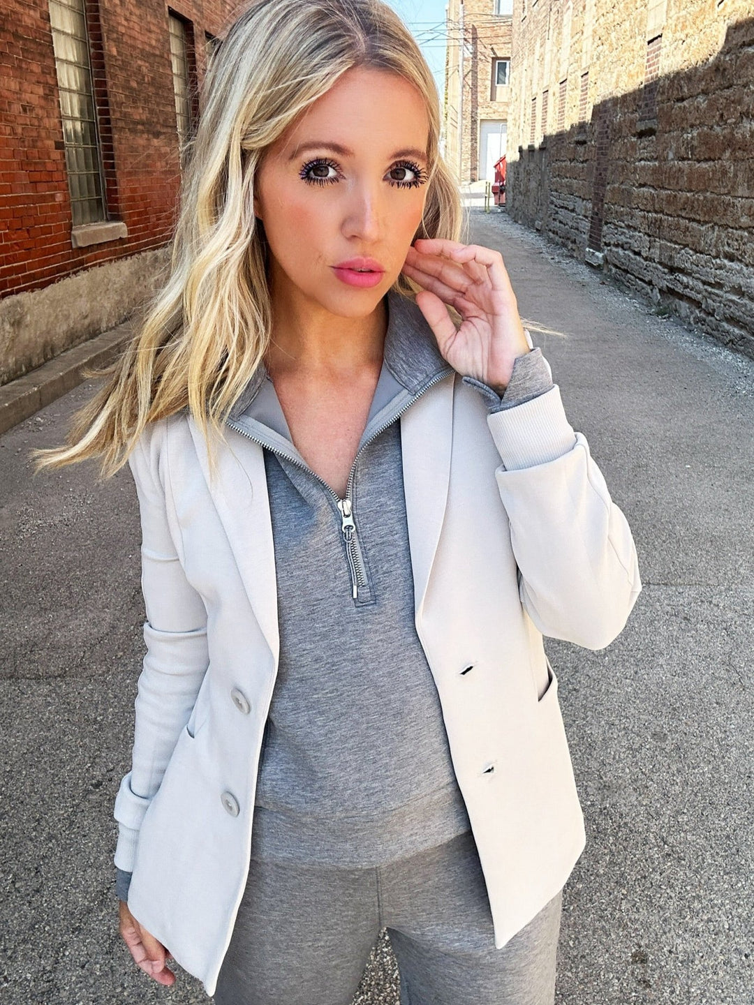 Thrive Societe Luxe Sports Blazer