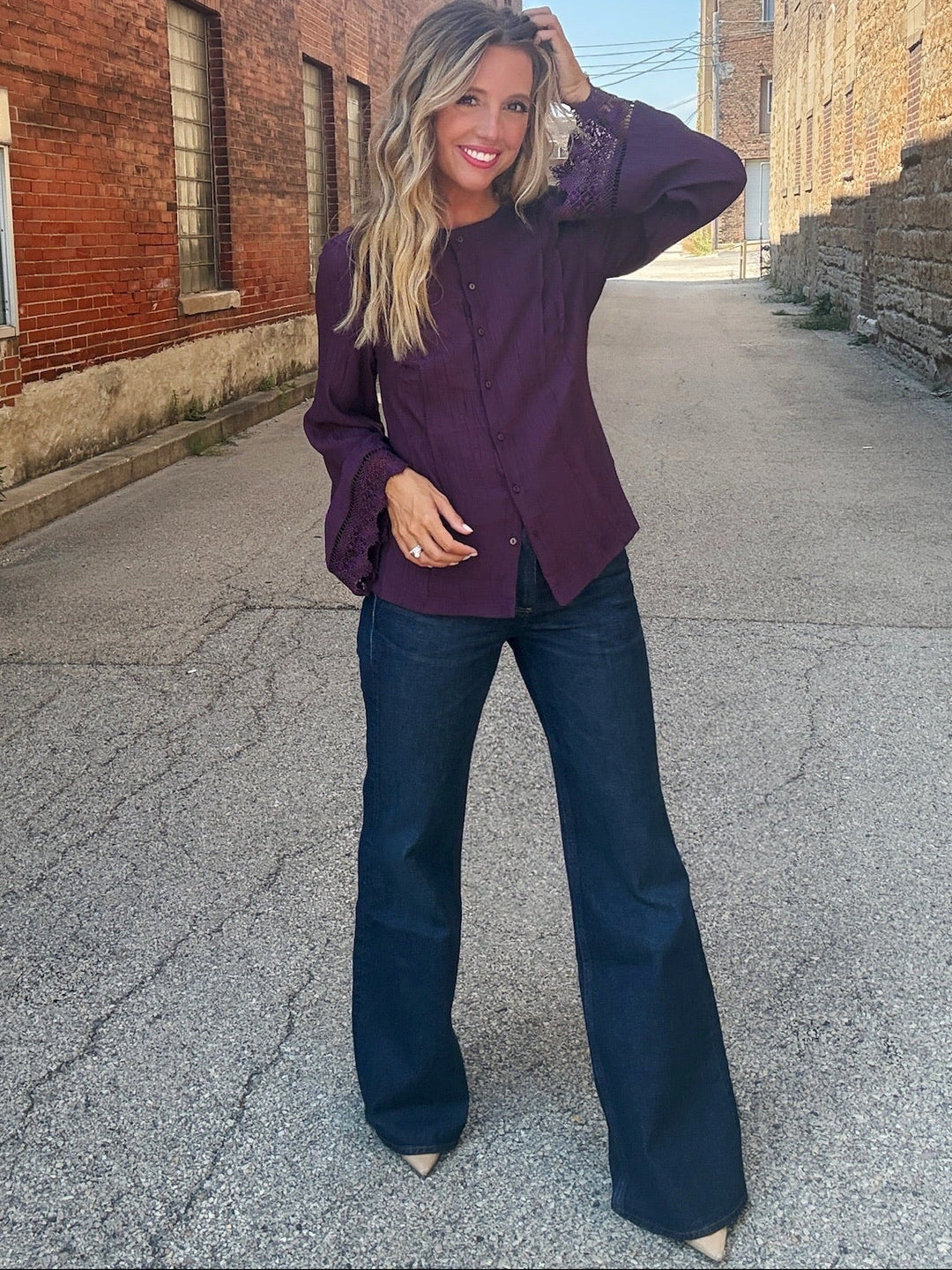 Free People Donni Blouse