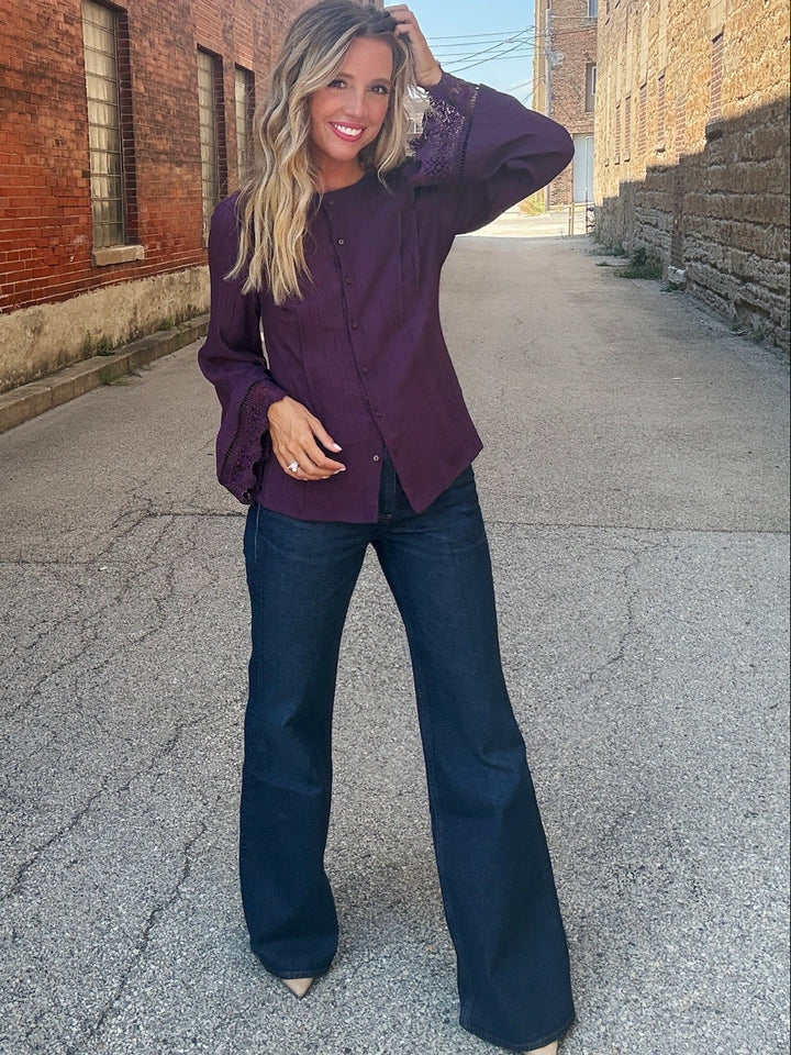 Citizens Of Humanity Kimberly 70s Flare in Dark Indigo
