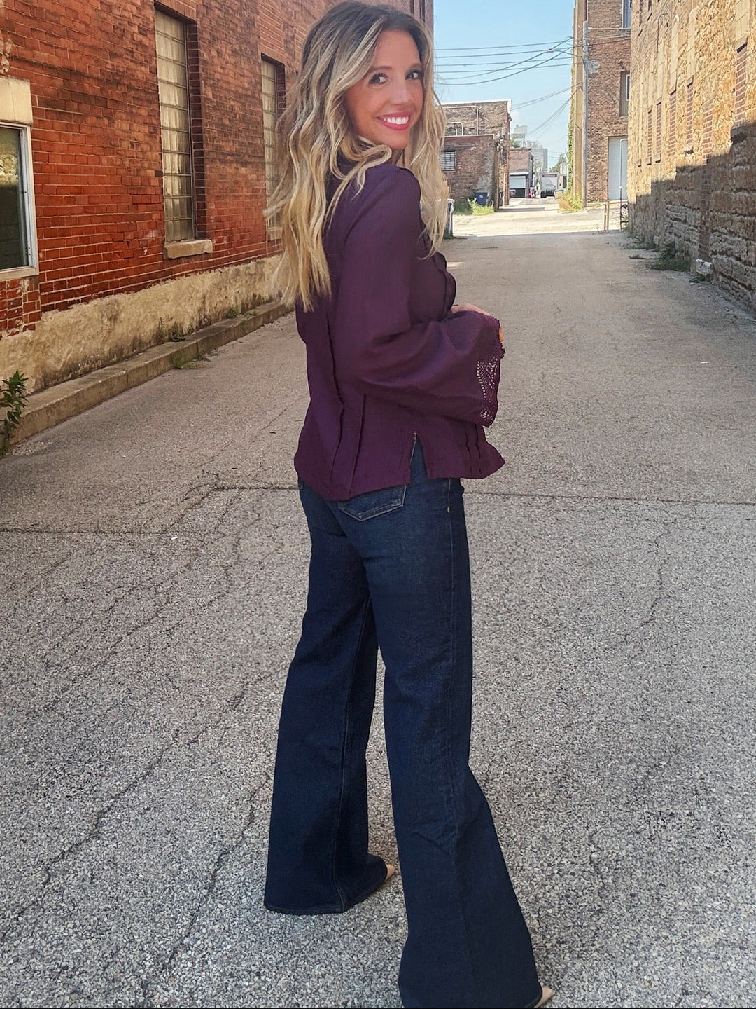 Citizens Of Humanity Kimberly 70s Flare in Dark Indigo