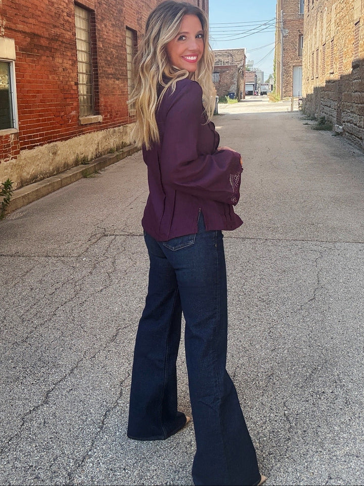 Citizens Of Humanity Kimberly 70s Flare in Dark Indigo