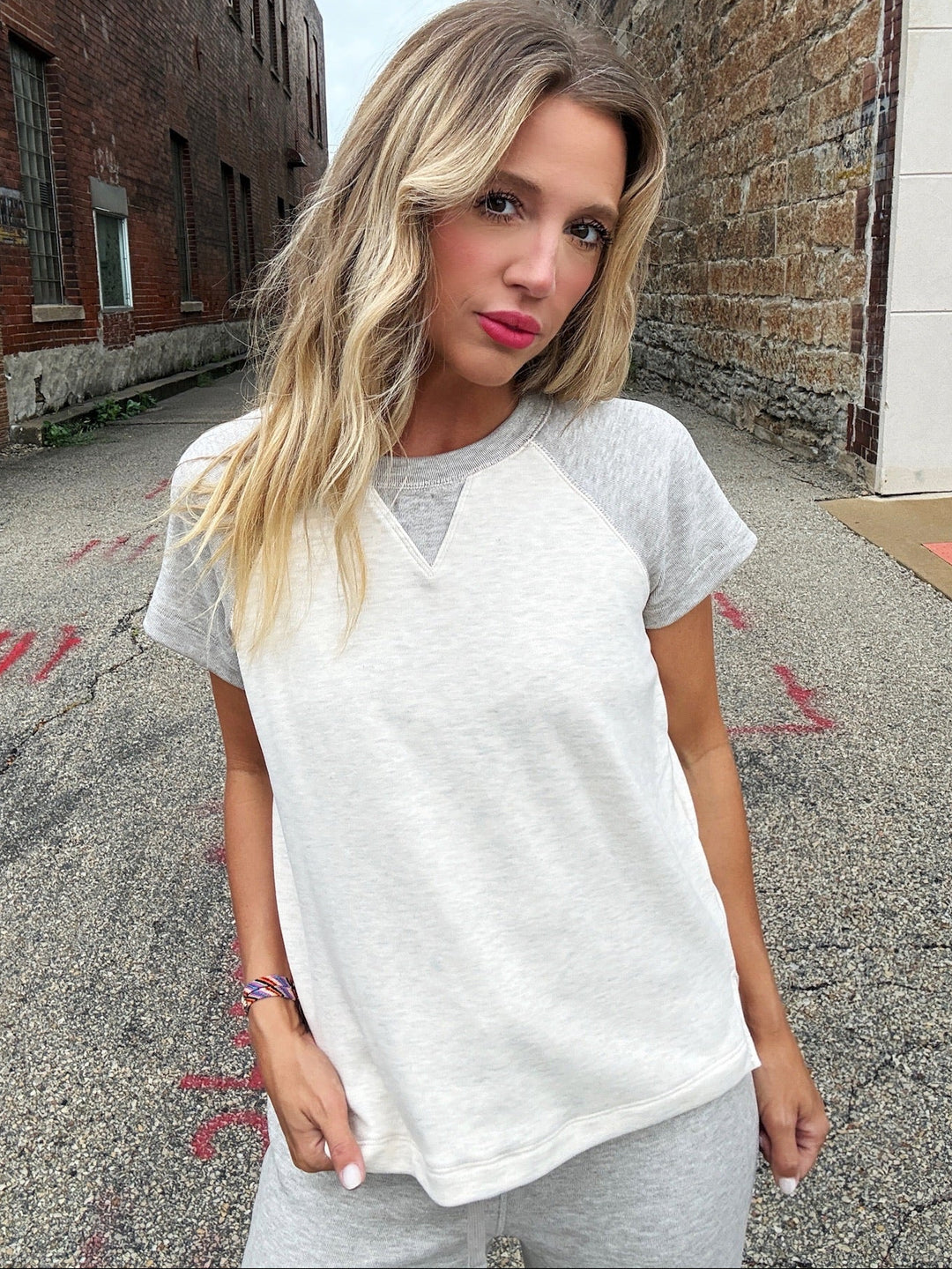 Bobi Color Contrast Tee