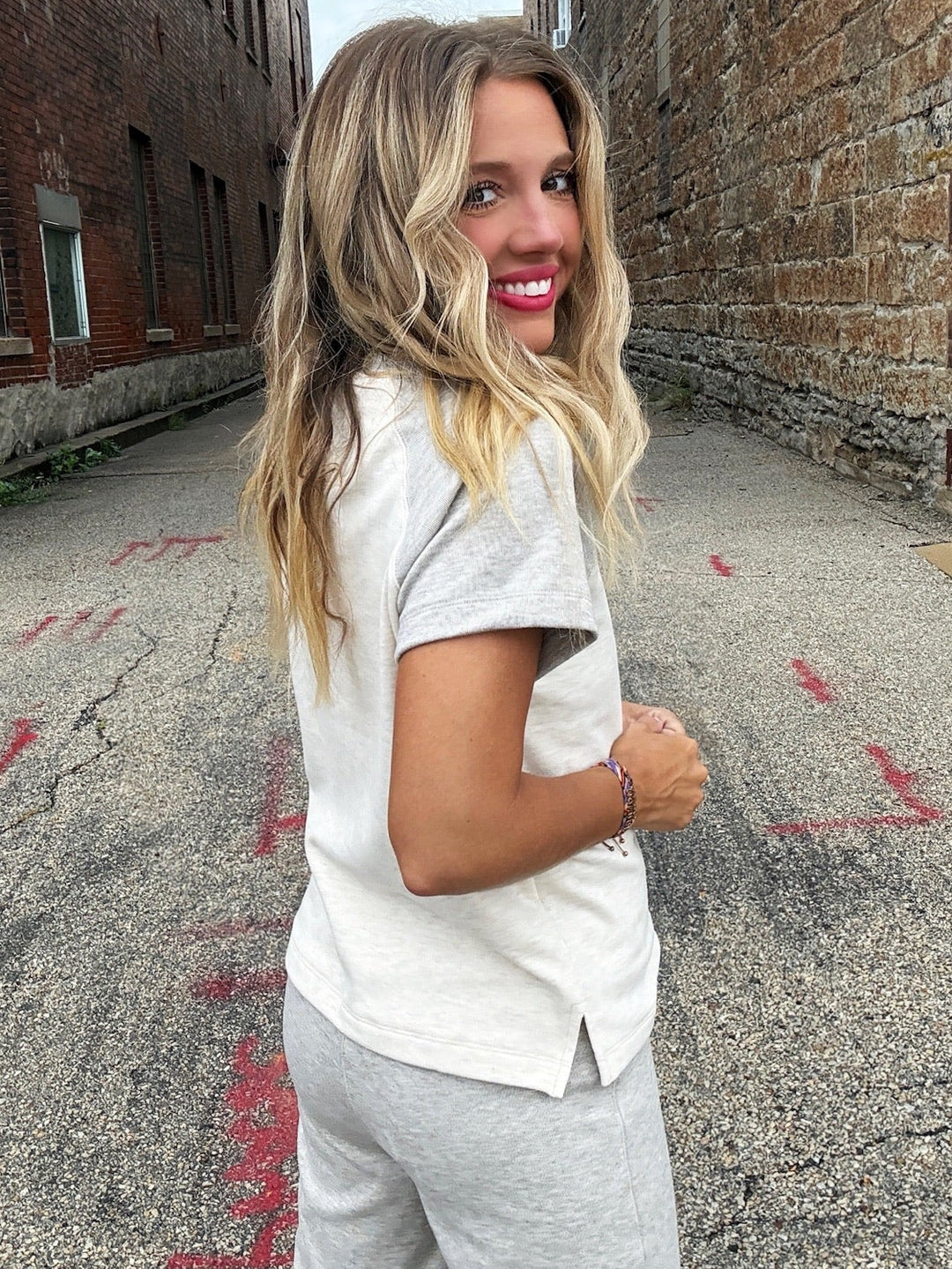 Bobi Color Contrast Tee