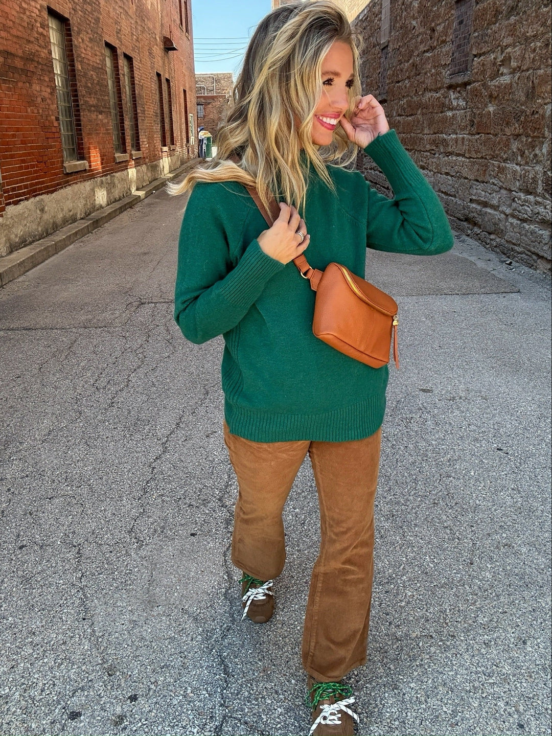 LUCCA Evergreen Escape Sweater