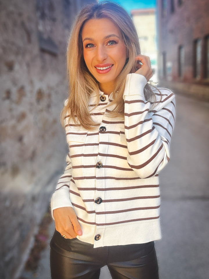 Tribal The Lineup Cardigan
